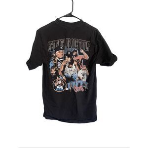 Game Changer Mens Black 50 Cents 2023 Crew Neck Graphic T-Shirt Medium